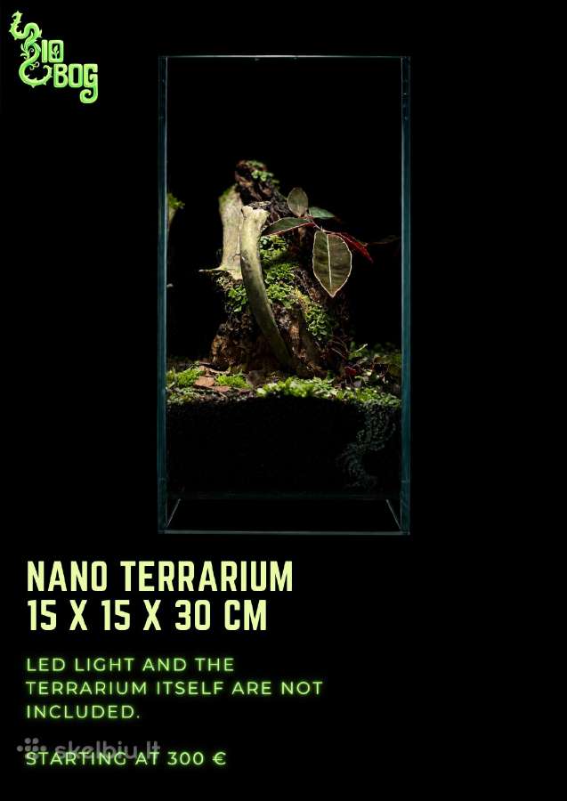 Profesionaliai įrenginėju terariumus, paludariumus - nuotraukos Nr. 4