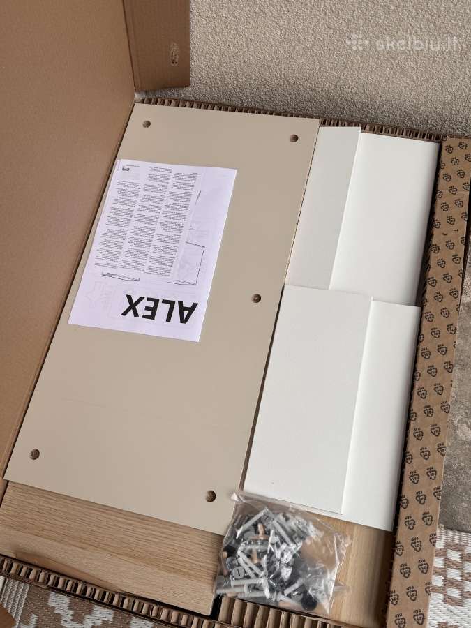 Ikea Alex stalčių spintelė