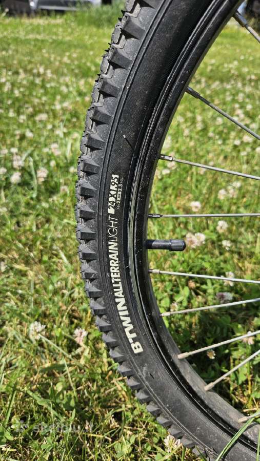 Vaikiškas kalnų dviratis 24 coliai Rockrider - nuotraukos Nr. 3