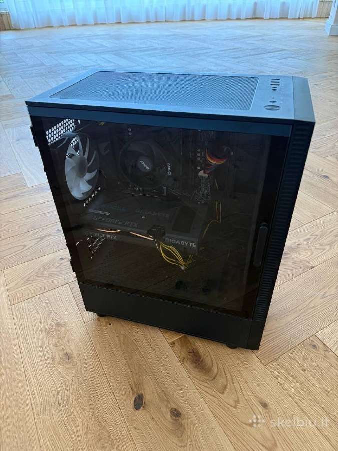 Naujas žaidimų kompiuteris Ryzen 7 5700g
