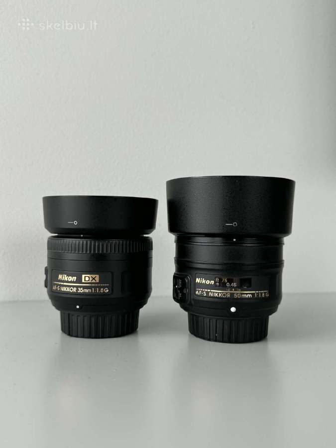 Nikon portretiniai objektyvai