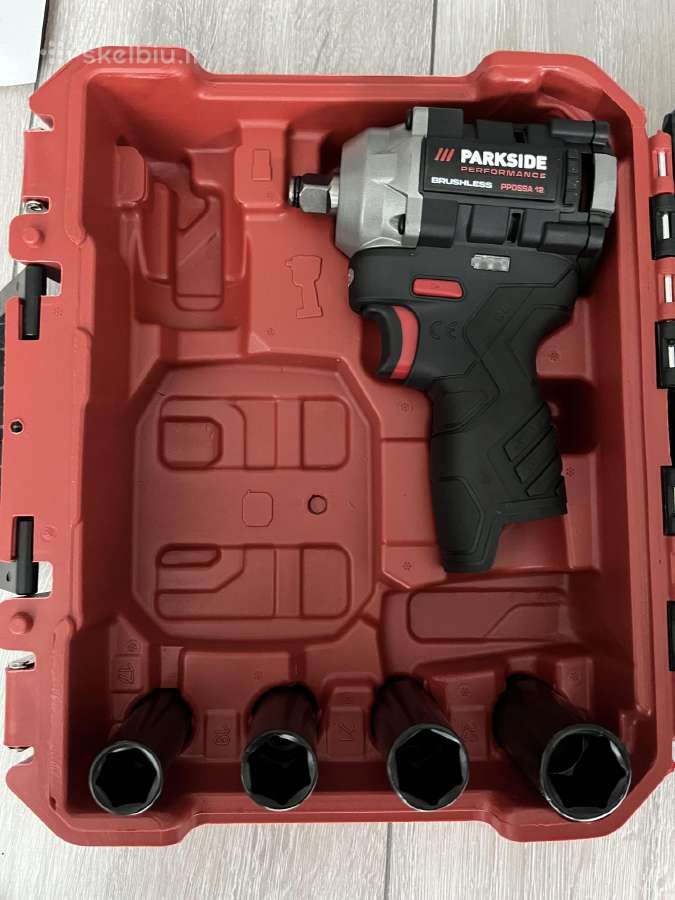 Parkside 12v veržliasukis 300nm Ppdssa 12 A1 - nuotraukos Nr. 3