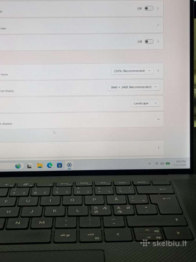 Dell Precision 5570 Rtx A2000 4k - nuotraukos Nr. 9