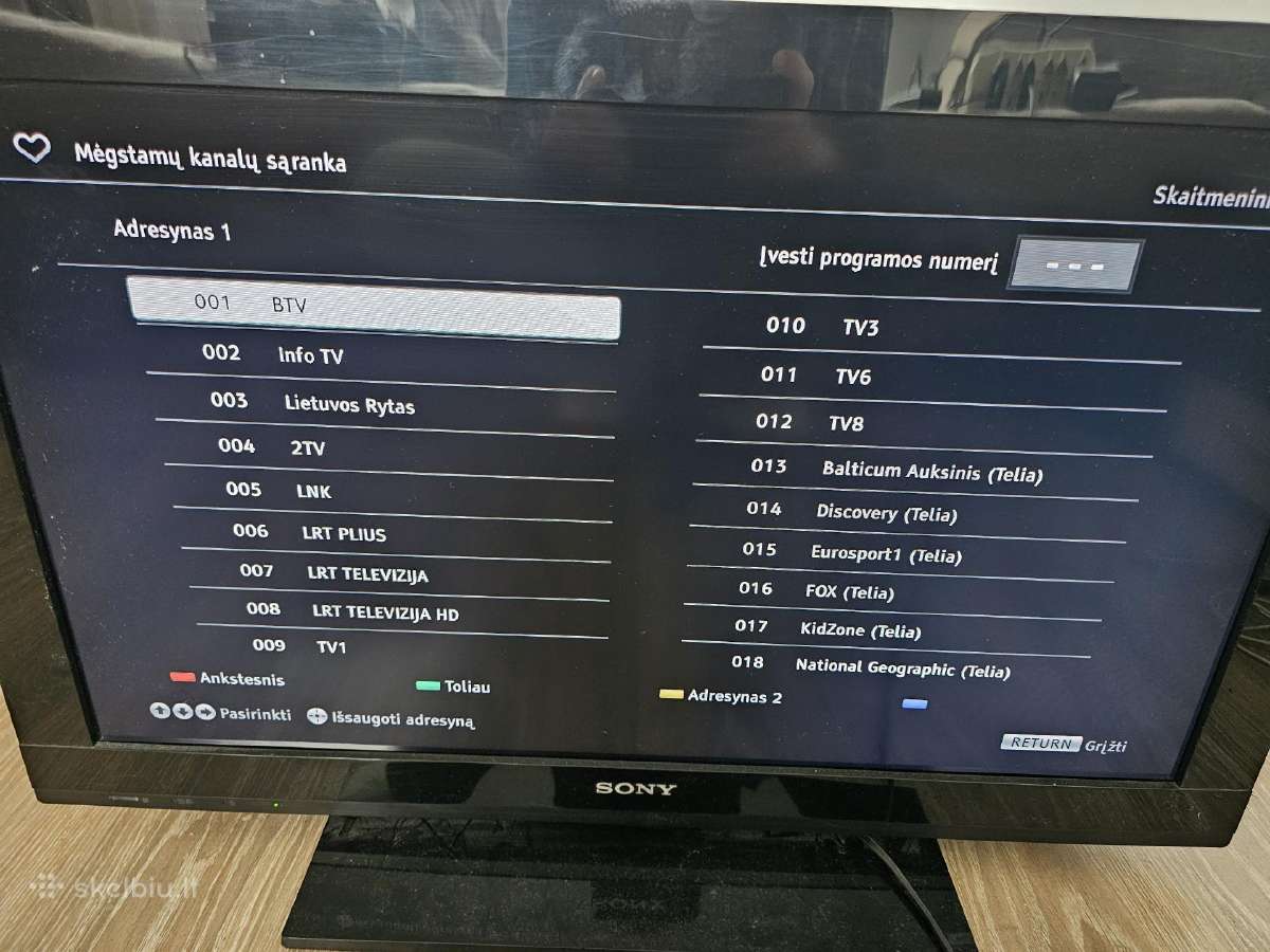 Sony bravia TV - nuotraukos Nr. 3