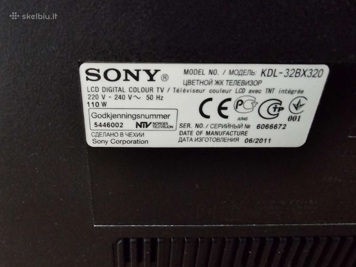 Sony bravia TV - nuotraukos Nr. 6