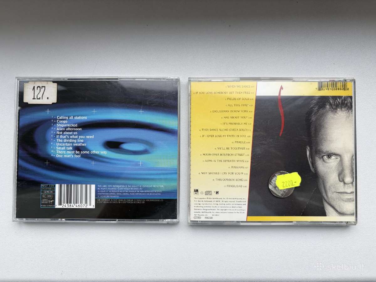 Genesis Calling All Stations., Sting Fields Of G - nuotraukos Nr. 2