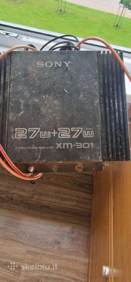 Sony xm-301 garso stiprintuvas