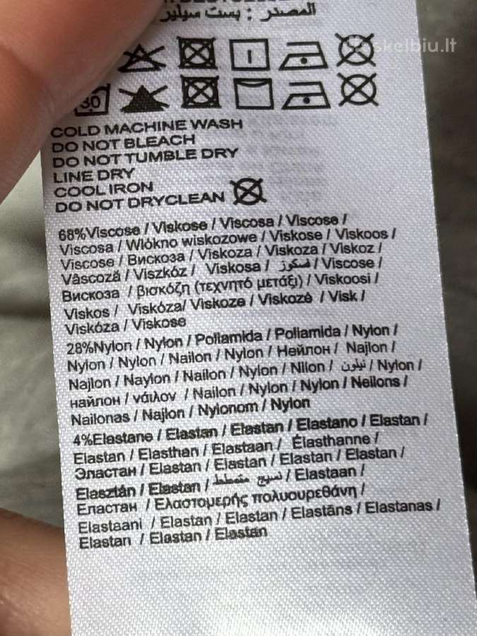 Vero moda nauja pilka suknelė 38 dydis - nuotraukos Nr. 14