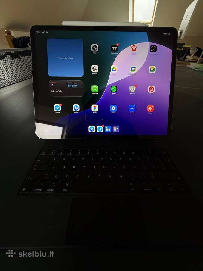 iPad Air 13" M2 Wi-fi 128gb Space Gray (2024) - nuotraukos Nr. 6