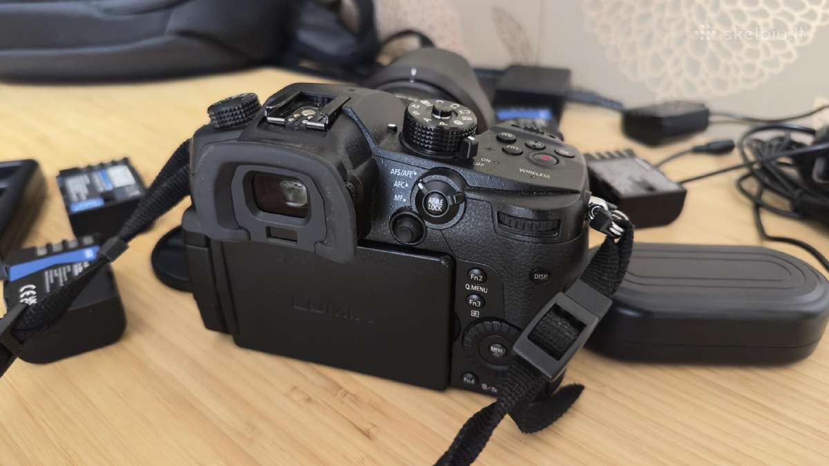 Panasonic Gh5 + Leica 12–60mm objektyvas + Priedai - nuotraukos Nr. 4