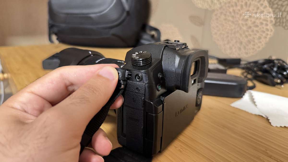 Panasonic Gh5 + Leica 12–60mm objektyvas + Priedai - nuotraukos Nr. 7