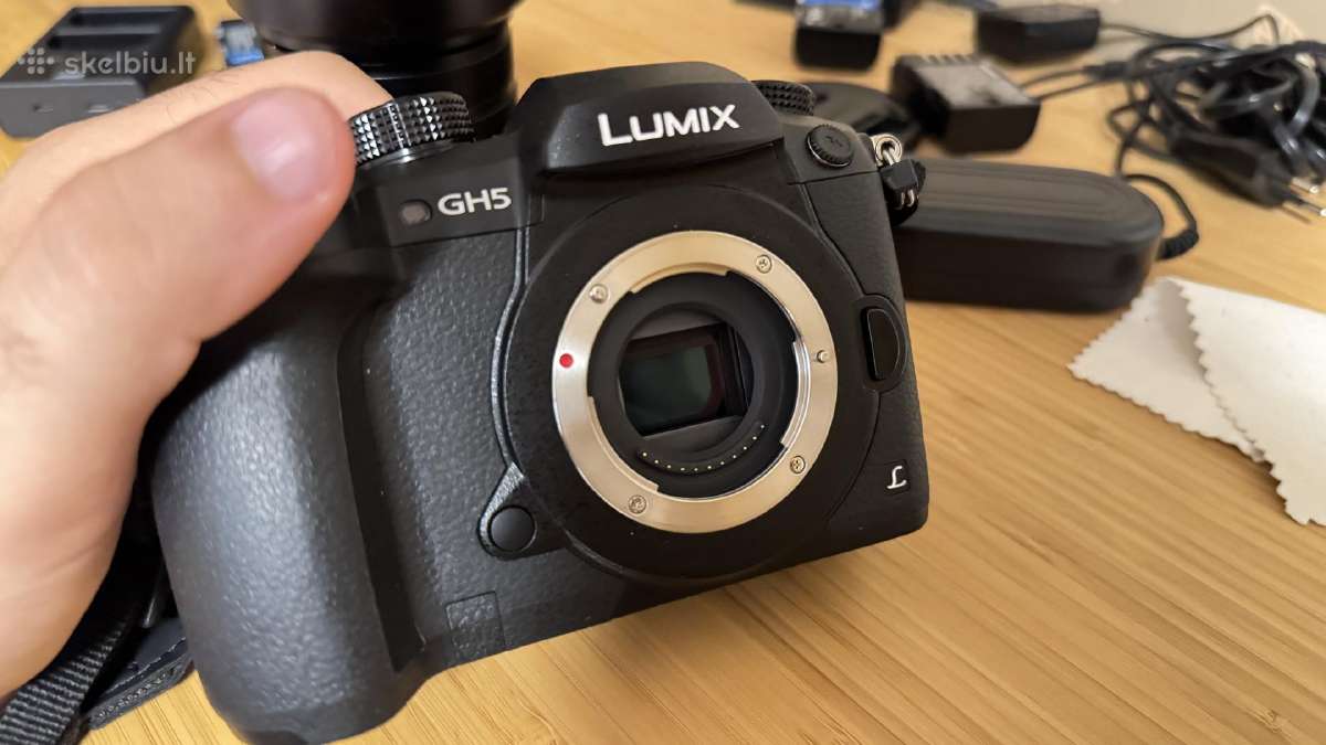 Panasonic Gh5 + Leica 12–60mm objektyvas + Priedai - nuotraukos Nr. 12