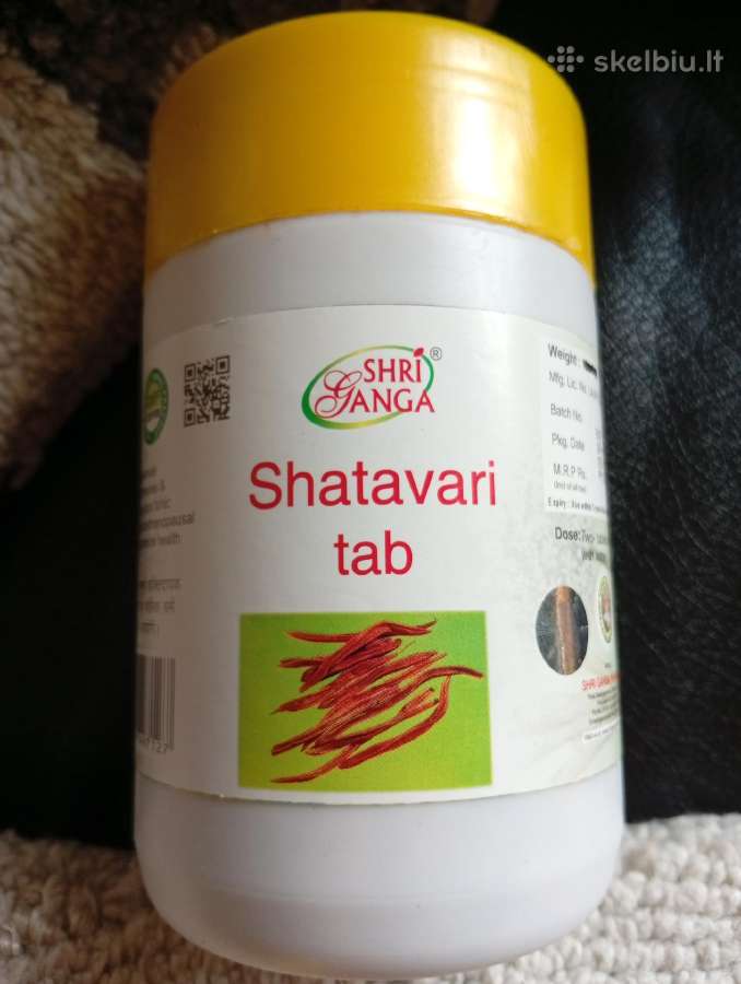 Shatavari maisto papildas menopauzei