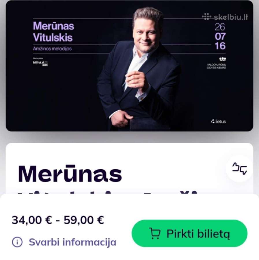 Merūnas Vitulskis Valdovų rūmų Didžiajam kieme