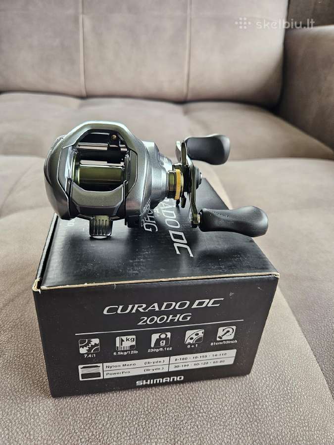 Shimano Curado Dc,sukama dešine ranka