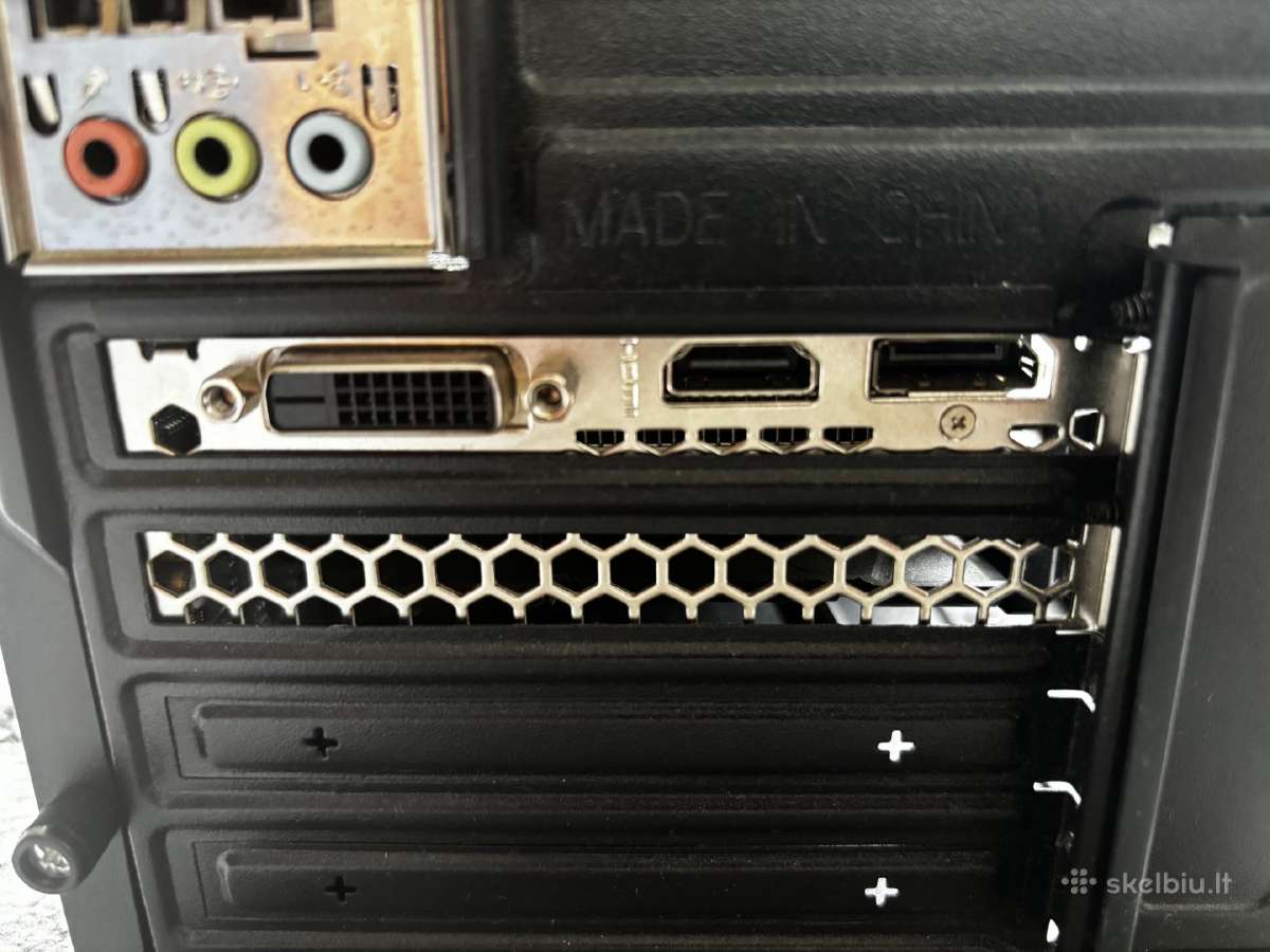 Žaidimų kompiuteris Gtx 1660 Super 6gb 16gbram - nuotraukos Nr. 9