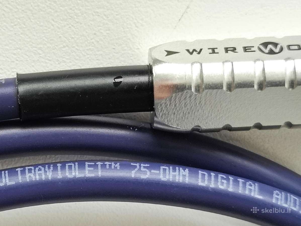 75 omų skaitmeninis koaksialinis Wireworld - nuotraukos Nr. 2