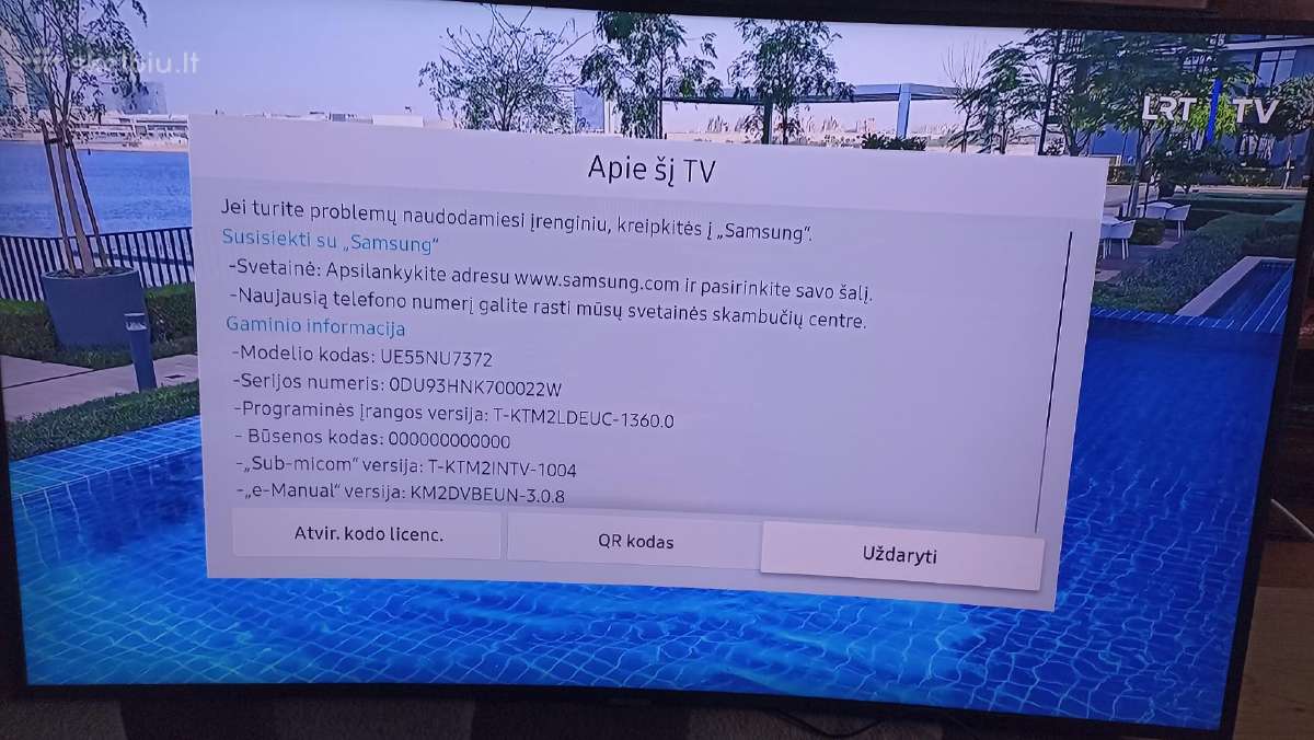 Samsung 4k ismanus TV 150cm istrizaine - nuotraukos Nr. 4