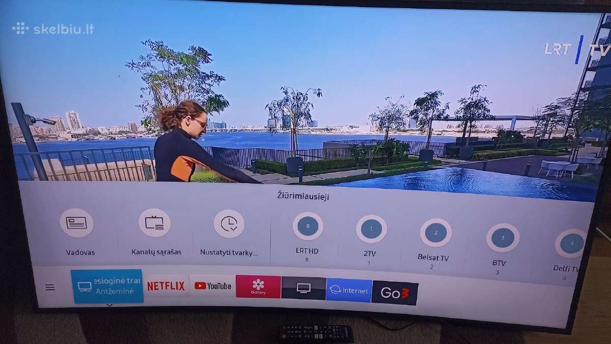 Samsung 4k ismanus TV 150cm istrizaine - nuotraukos Nr. 5