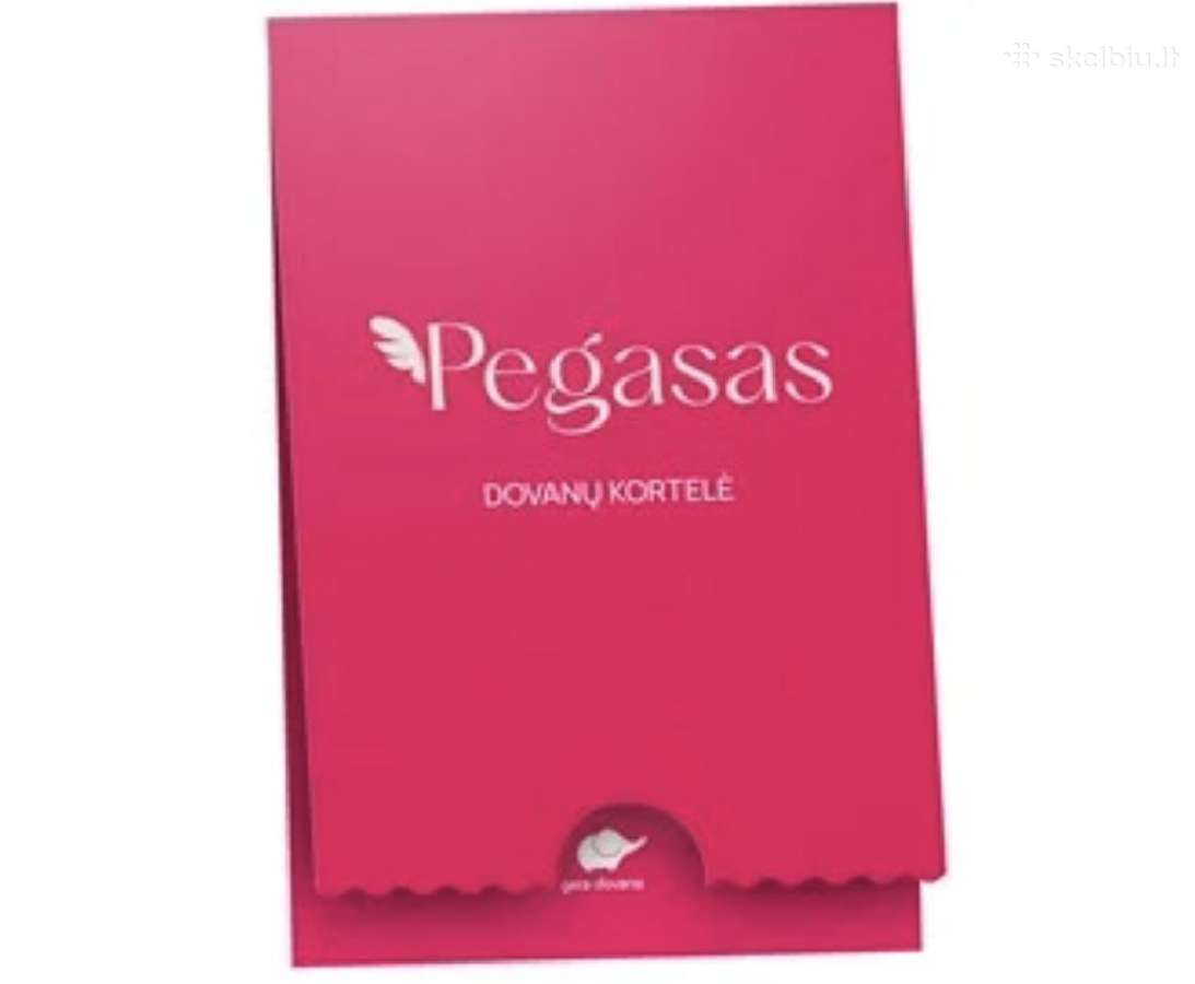 Pegasas dovanų kuponas 100 eur. už 75 eur.