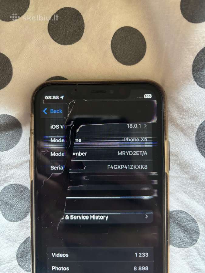 iPhone xr 128gb - nuotraukos Nr. 5