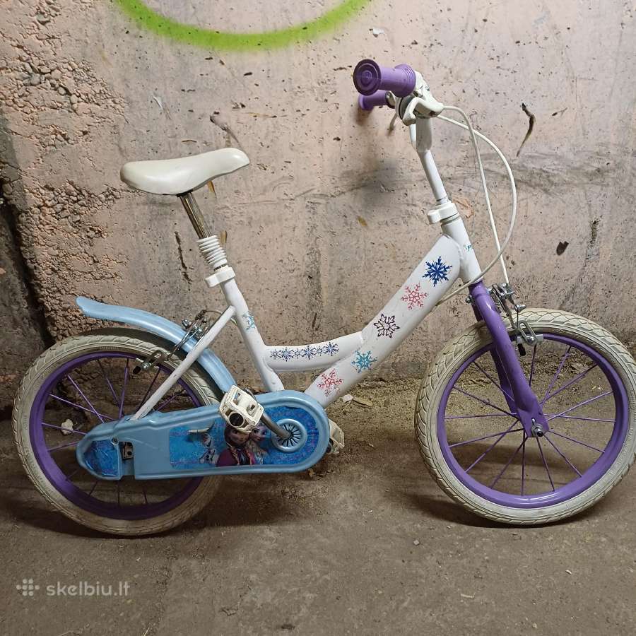 Du vaikiški dviratukai mergaitėms (14 colių) – gal