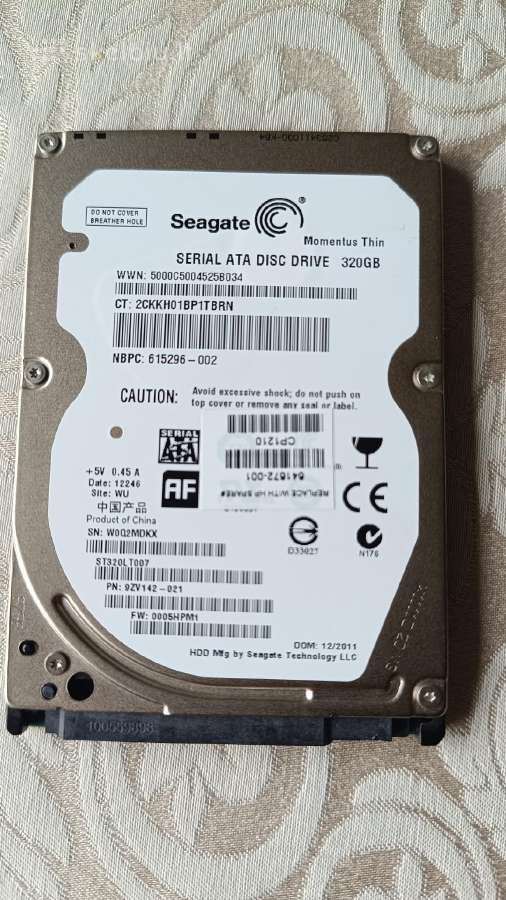 Seagate 320 GB 2.5