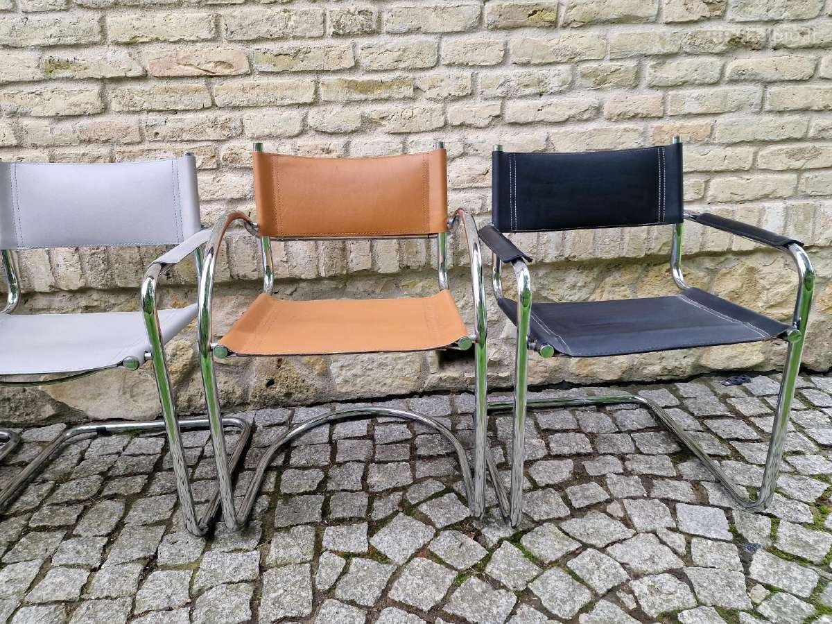 Vintažinės mid century Bauhaus st.konsolinės kėdės - nuotraukos Nr. 2