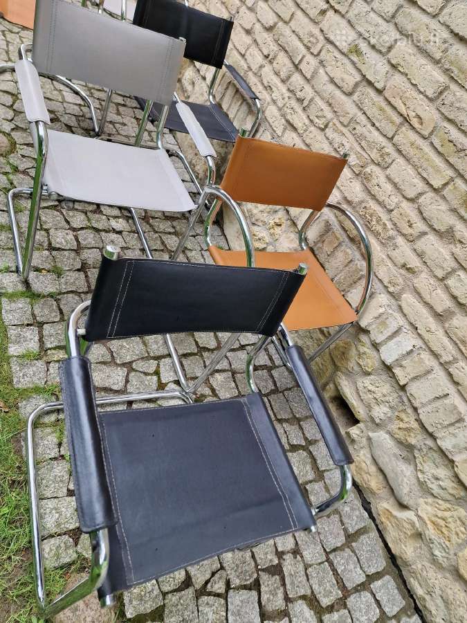 Vintažinės mid century Bauhaus st.konsolinės kėdės - nuotraukos Nr. 15