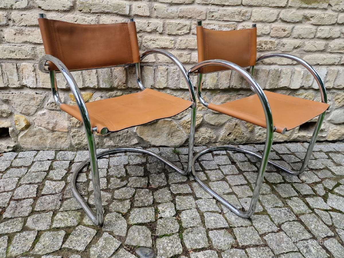 Vintažinės mid century Bauhaus st.konsolinės kėdės - nuotraukos Nr. 20