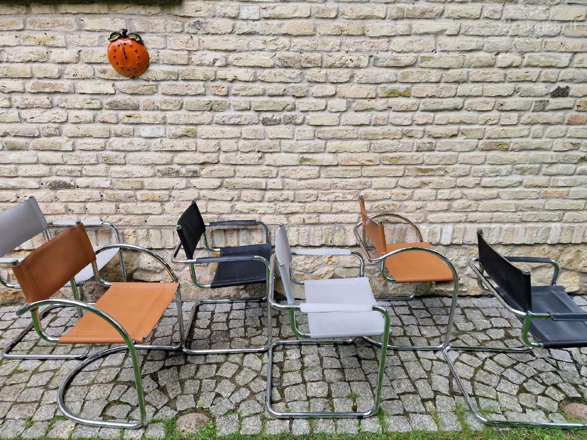 Vintažinės mid century Bauhaus st.konsolinės kėdės - nuotraukos Nr. 21