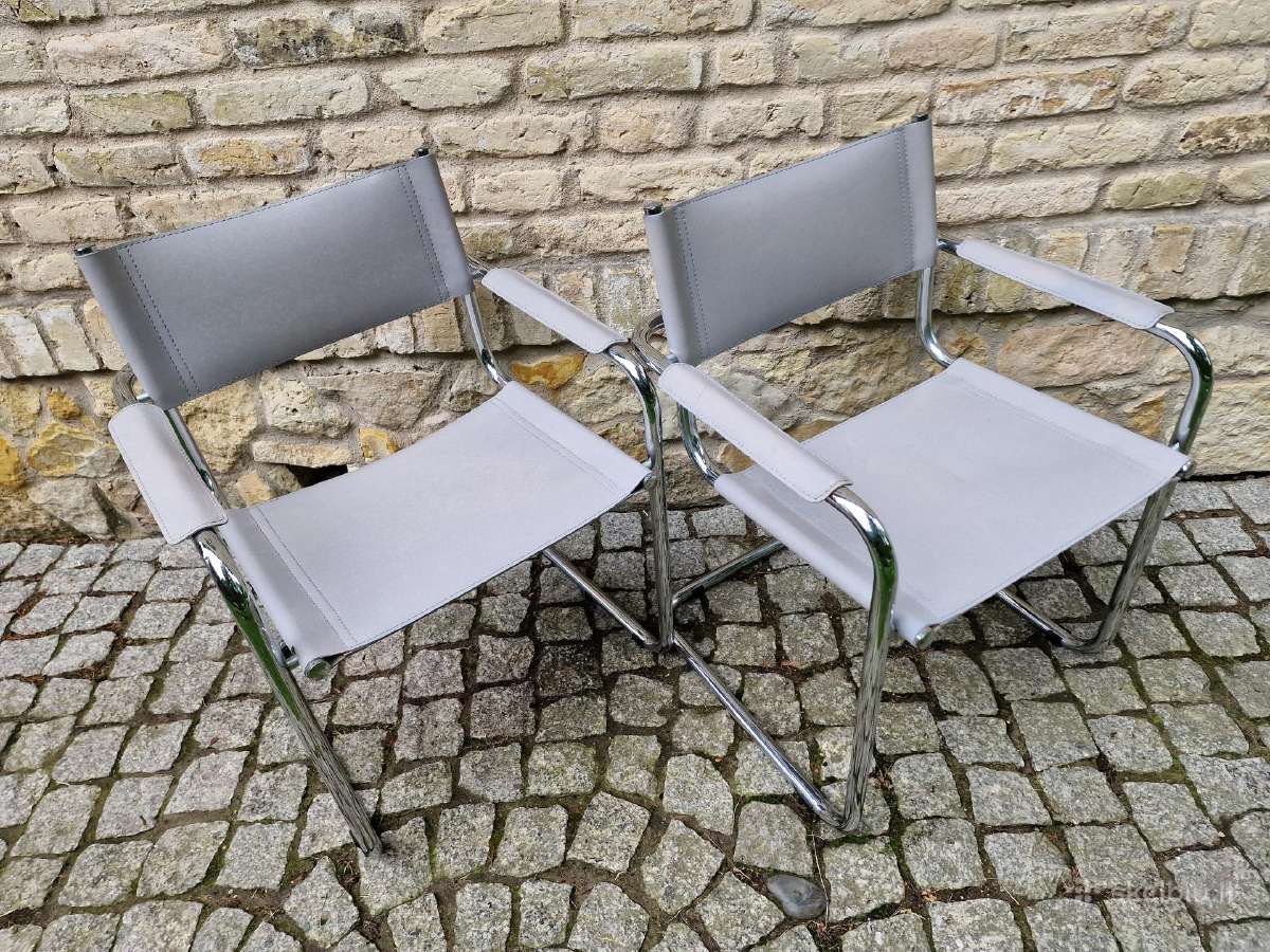 Vintažinės mid century Bauhaus st.konsolinės kėdės - nuotraukos Nr. 23