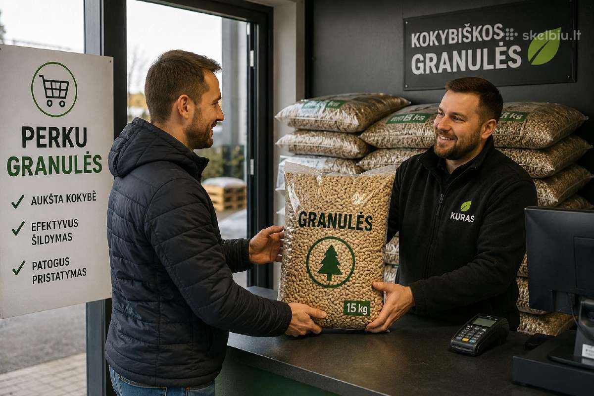 Perku 6mm granulių 5t mažiausiai