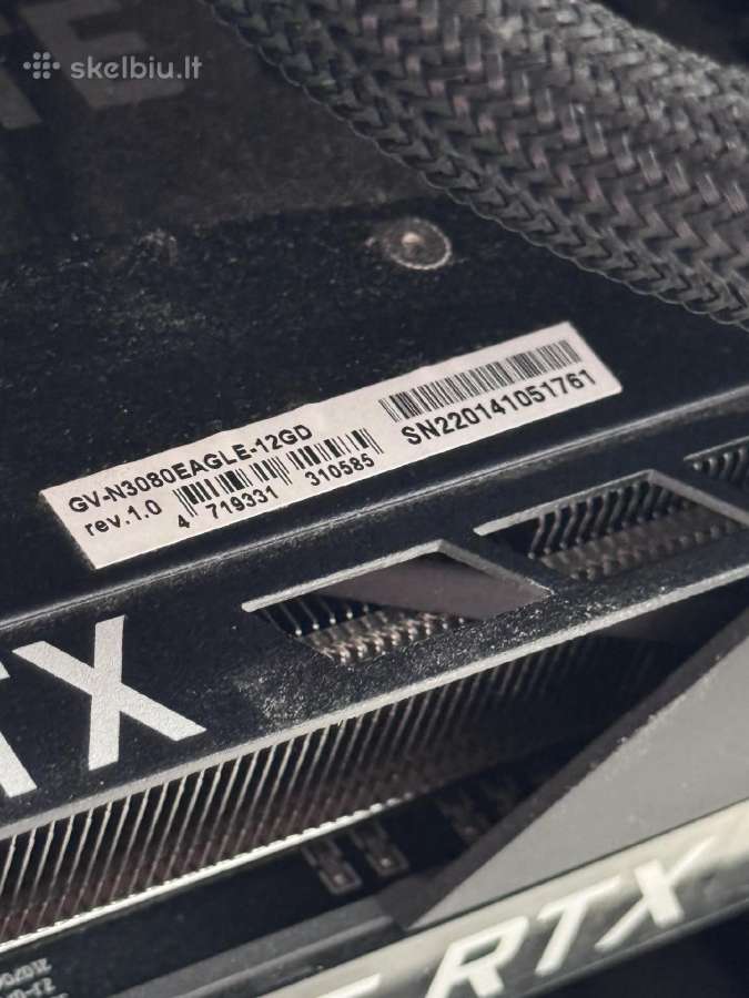 Žaidimų kompiuteris Intel i9-9900k 3,60ghz - nuotraukos Nr. 6