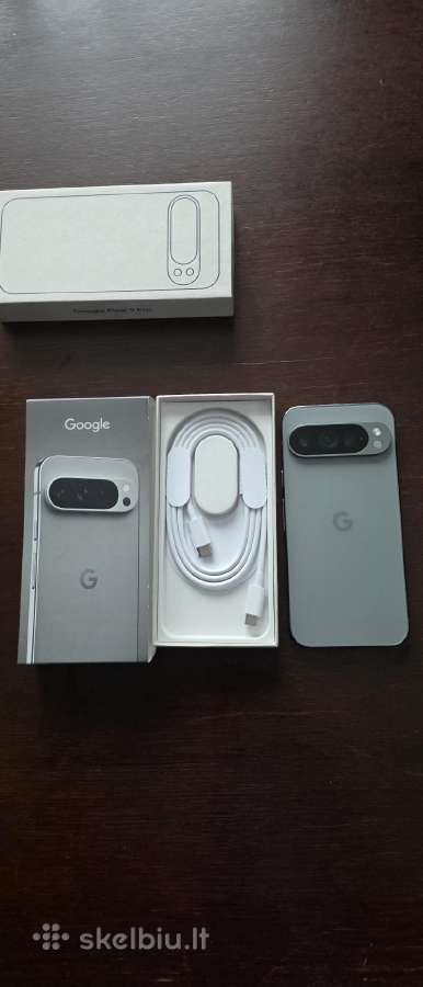 Google Pixel 9 Pro 5G smarttelefon 16/128gb (hazel - nuotraukos Nr. 2