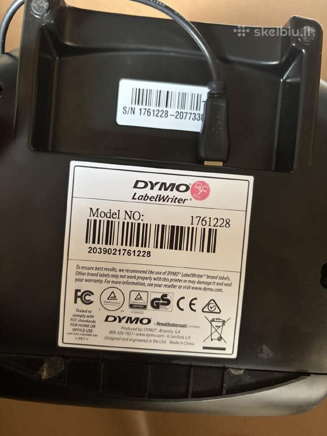 Dymo Labelwriter 4xl spausdintuvas - nuotraukos Nr. 4