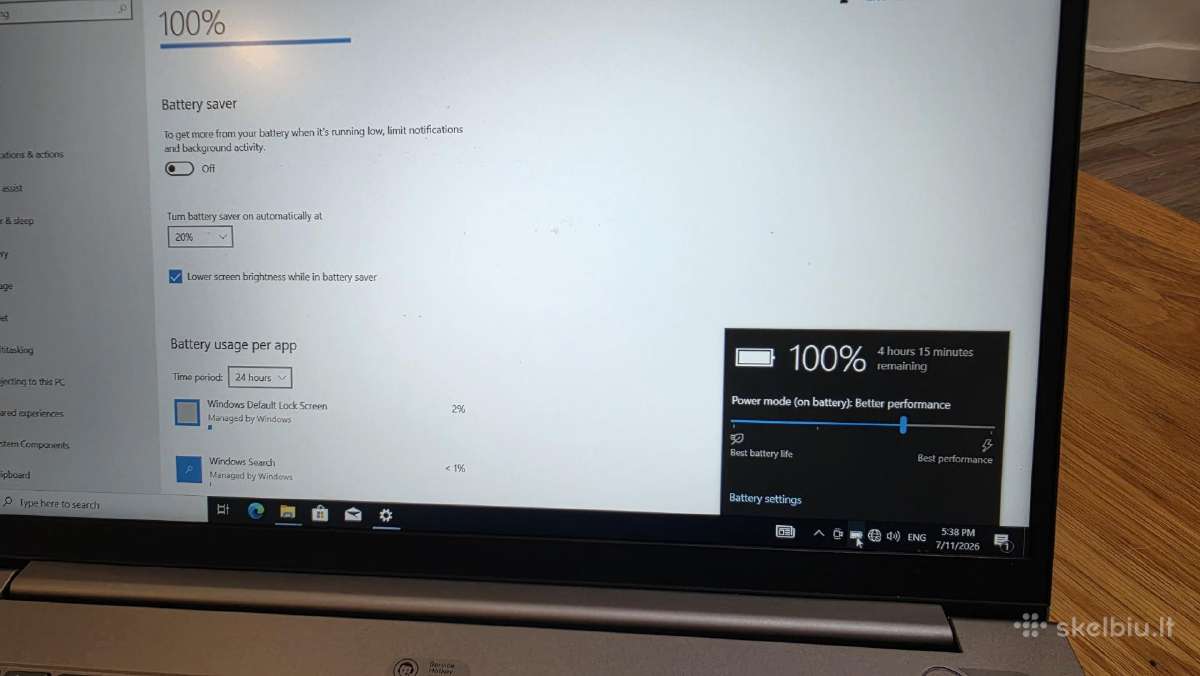 Lenovo Thinkbook 15 G2 Are - nuotraukos Nr. 4