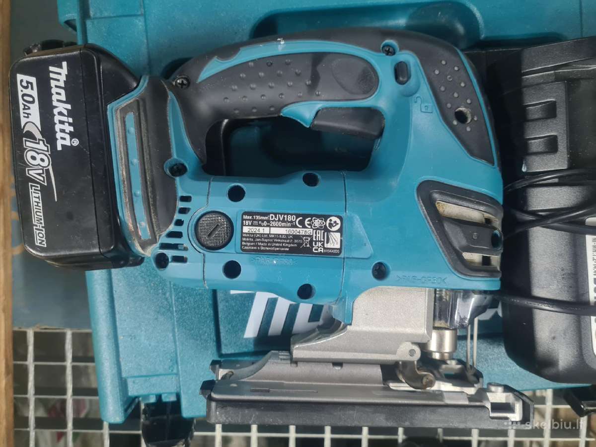 Makita Dvj 180 komplektas - nuotraukos Nr. 4
