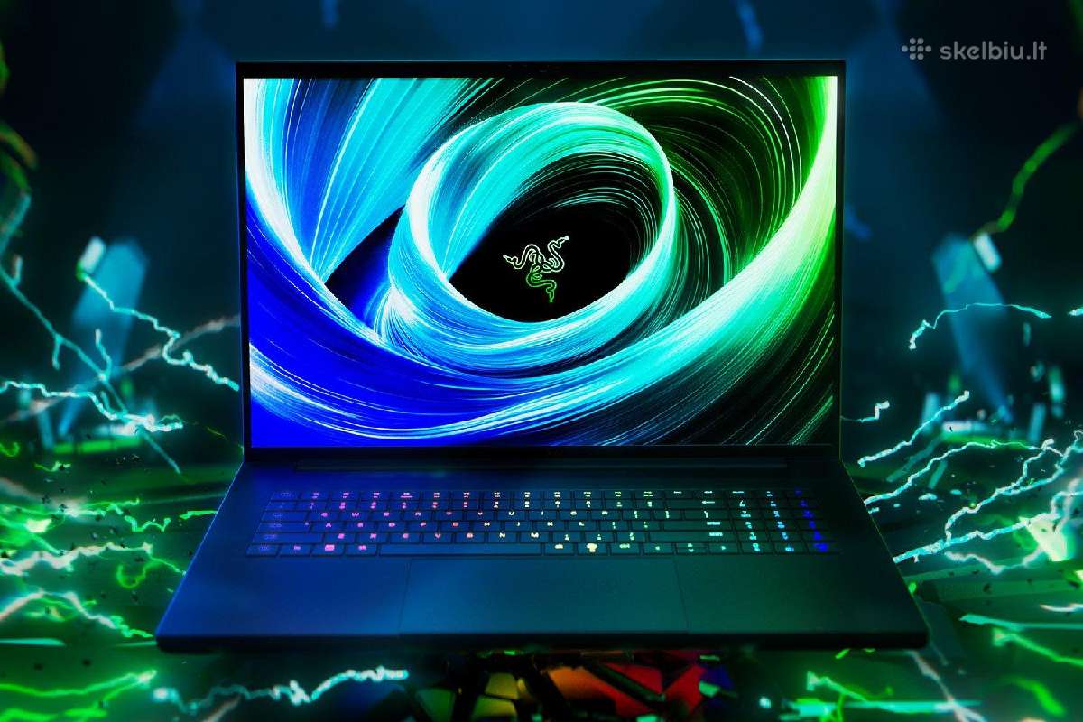 Razer Blade 18 5080 96gb RAM 4tb Nvme - nuotraukos Nr. 3