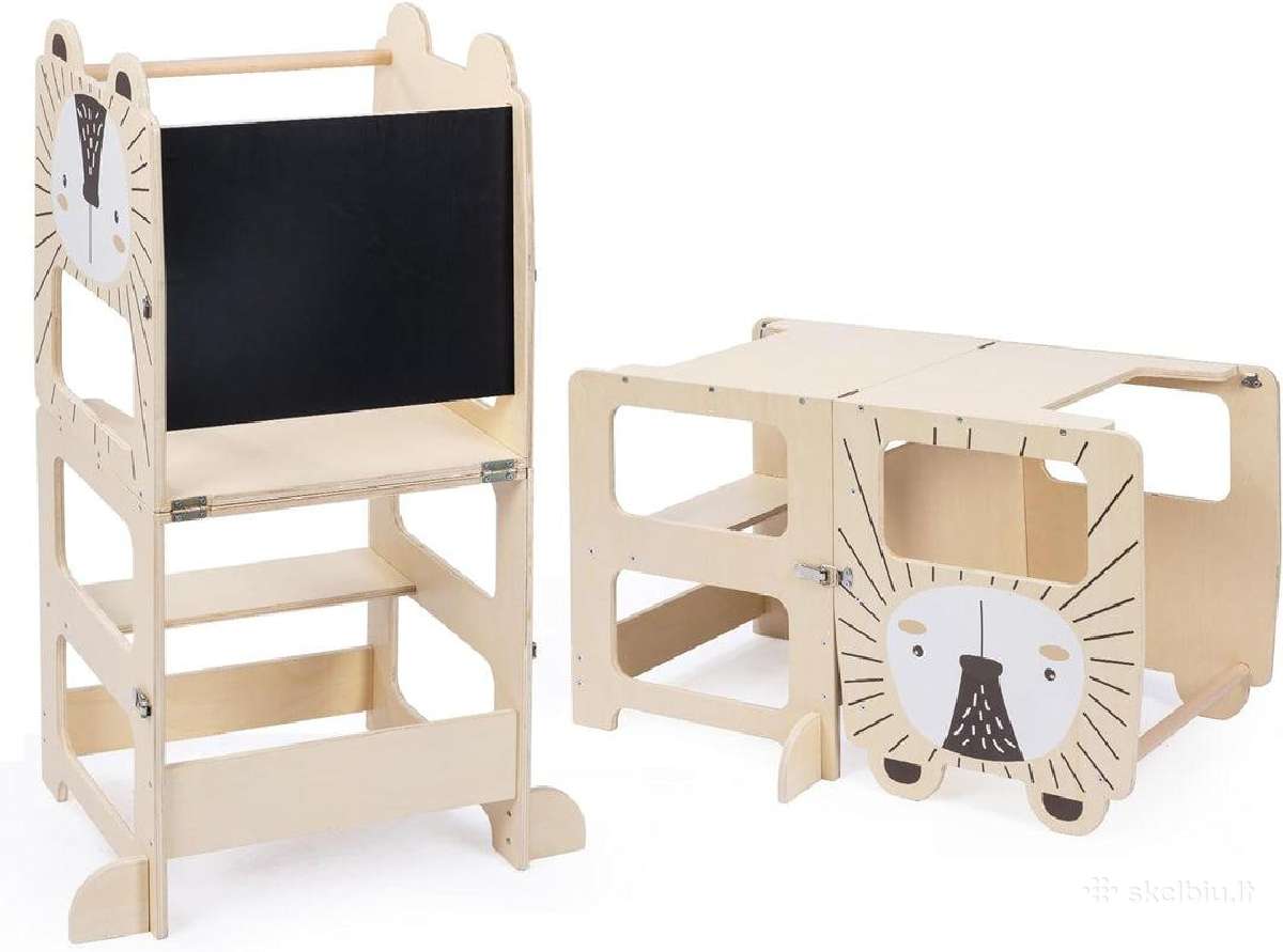 Montessori bokštelis 3 in 1 - nuotraukos Nr. 3
