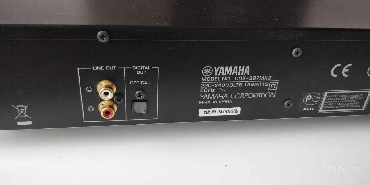 Yamaha cdx 397 mk2 - nuotraukos Nr. 2