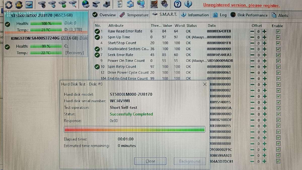 HDD seagate 5 TB 2.5" - nuotraukos Nr. 6