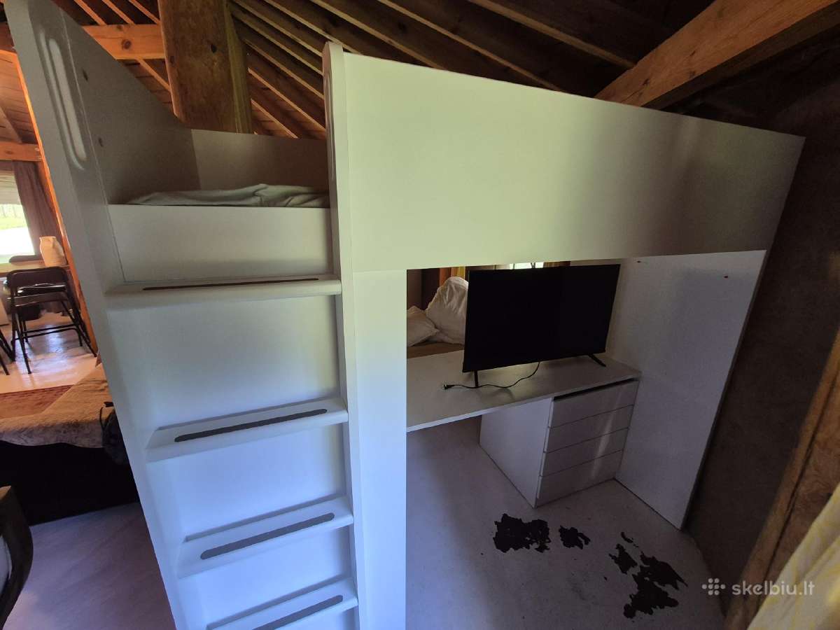 Ikea dviaukštė lova+ čiužinys - nuotraukos Nr. 2