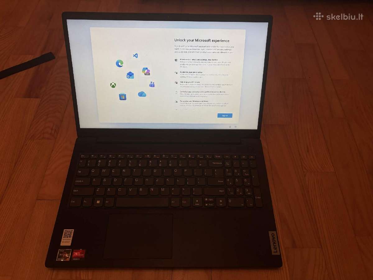 Lenovo V15 G4 Amn Ryzen 3 7320u neš. kompiuteris
