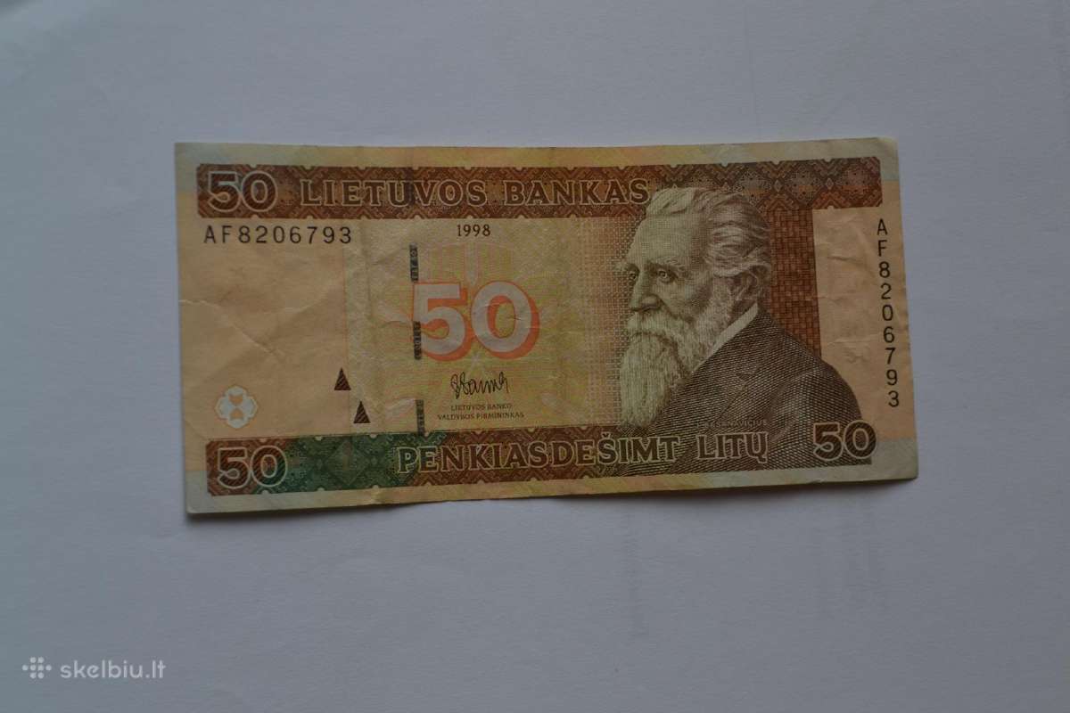 50 Litu 1998 m.