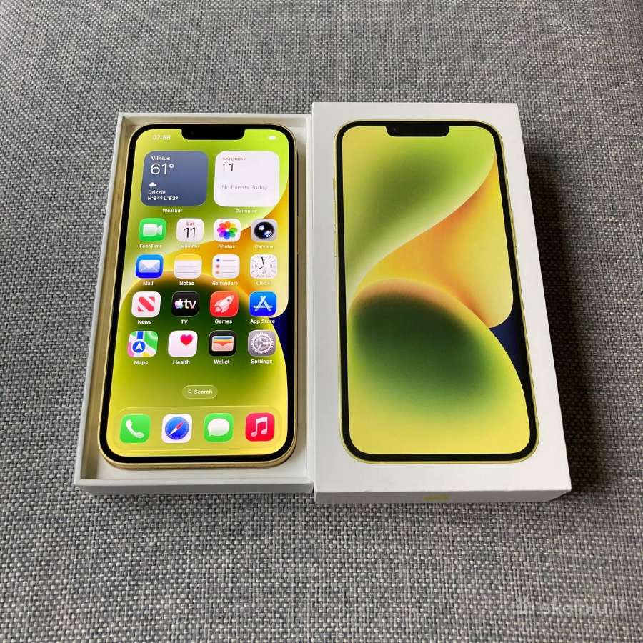 Apple iPhone 14 256gb Yellow
