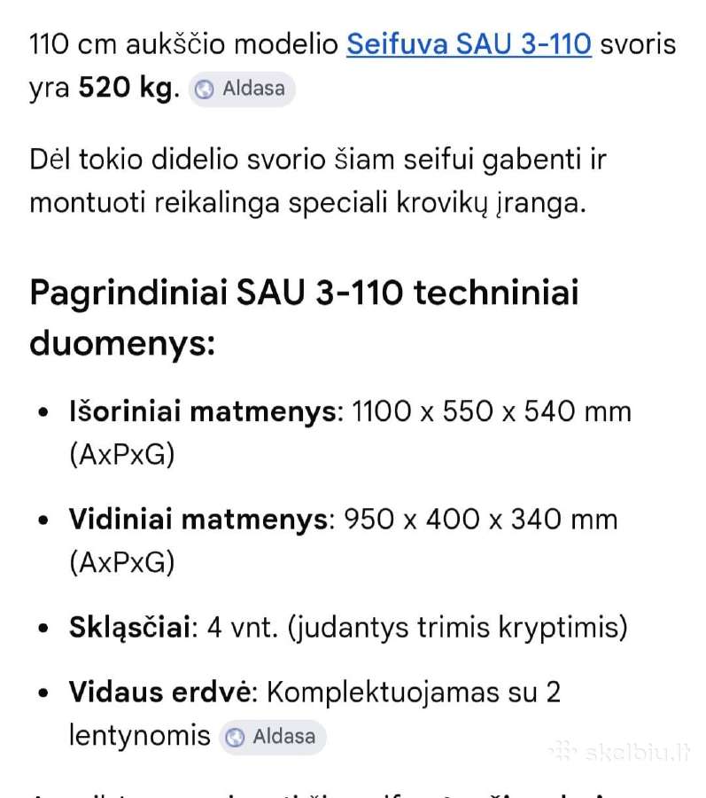 Seifas, šarvuotas Sau-3 - nuotraukos Nr. 14
