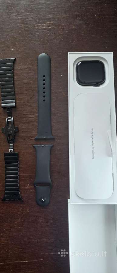 Apple Watch S10 46mm GPS (Sort Aluminium/