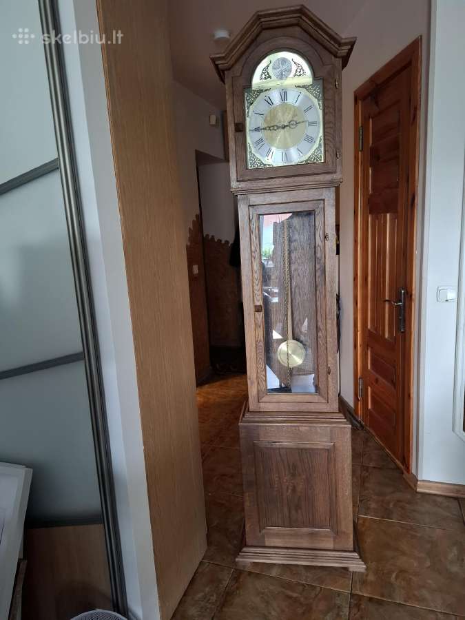 Pastatomas (grindų) laikrodis "Tempus Fugit" - nuotraukos Nr. 3
