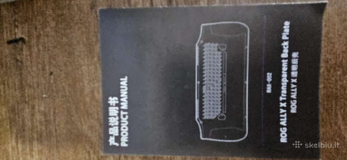 Rog Ally X galinis dangtelis (Back Plate Kit) - nuotraukos Nr. 2